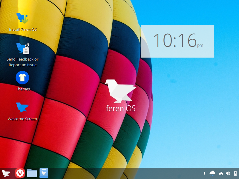 Feren OS x64 20191215 screenshot 1