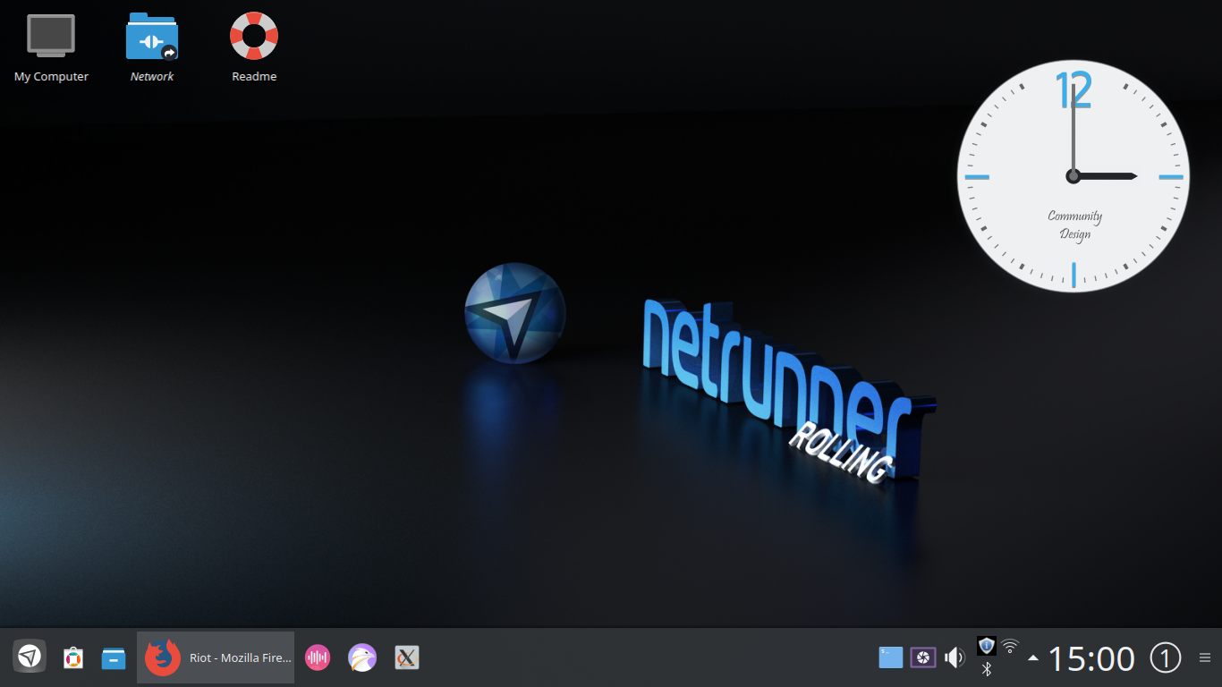 Netrunner Rolling 2019.04 screenshot 1