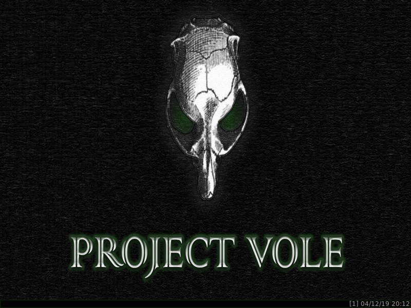 vole-beta-041219-x86_64.iso screenshot 1