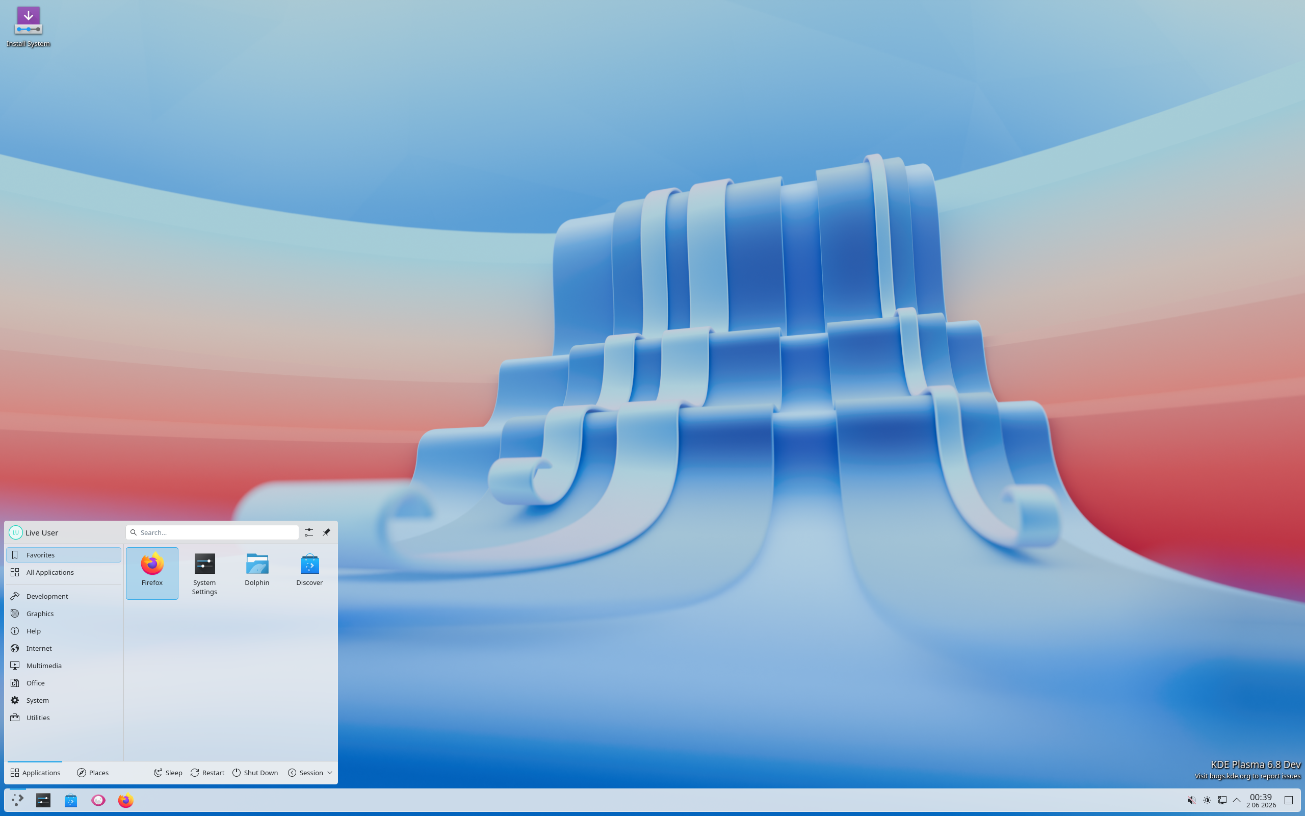 neon-user-desktop-20260709-0522.iso screenshot 1