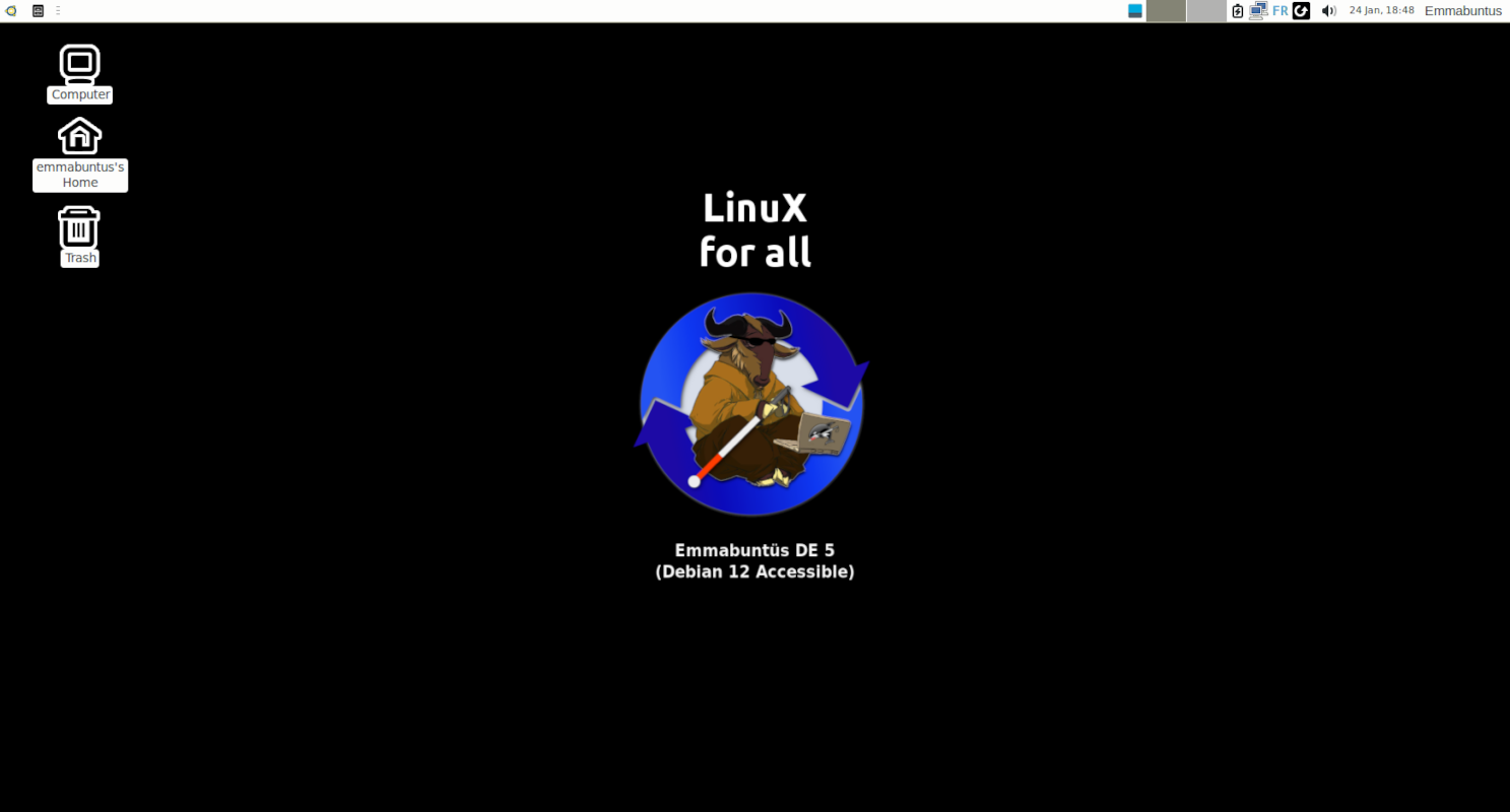 Emmabuntus DE5 (Debian Edition 5) 1.05 amd64 screenshot 1