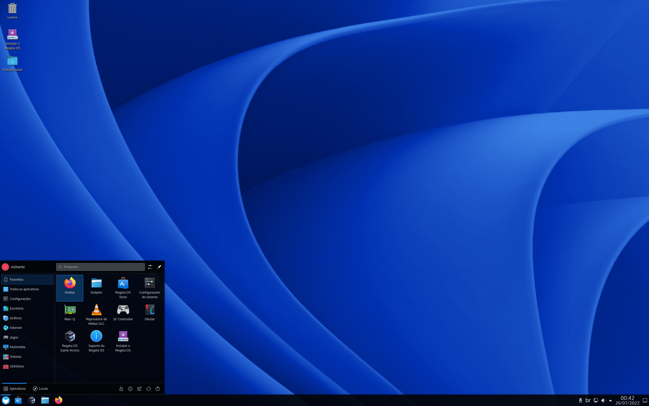 Regata_OS_22_en-US.x86_64-22.0.7.iso screenshot 1