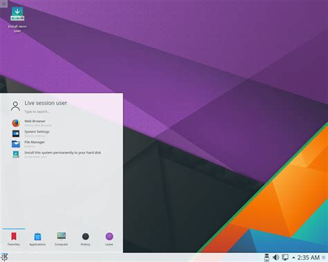 KDE Neon User 20230914 1652 ISO screenshot 1