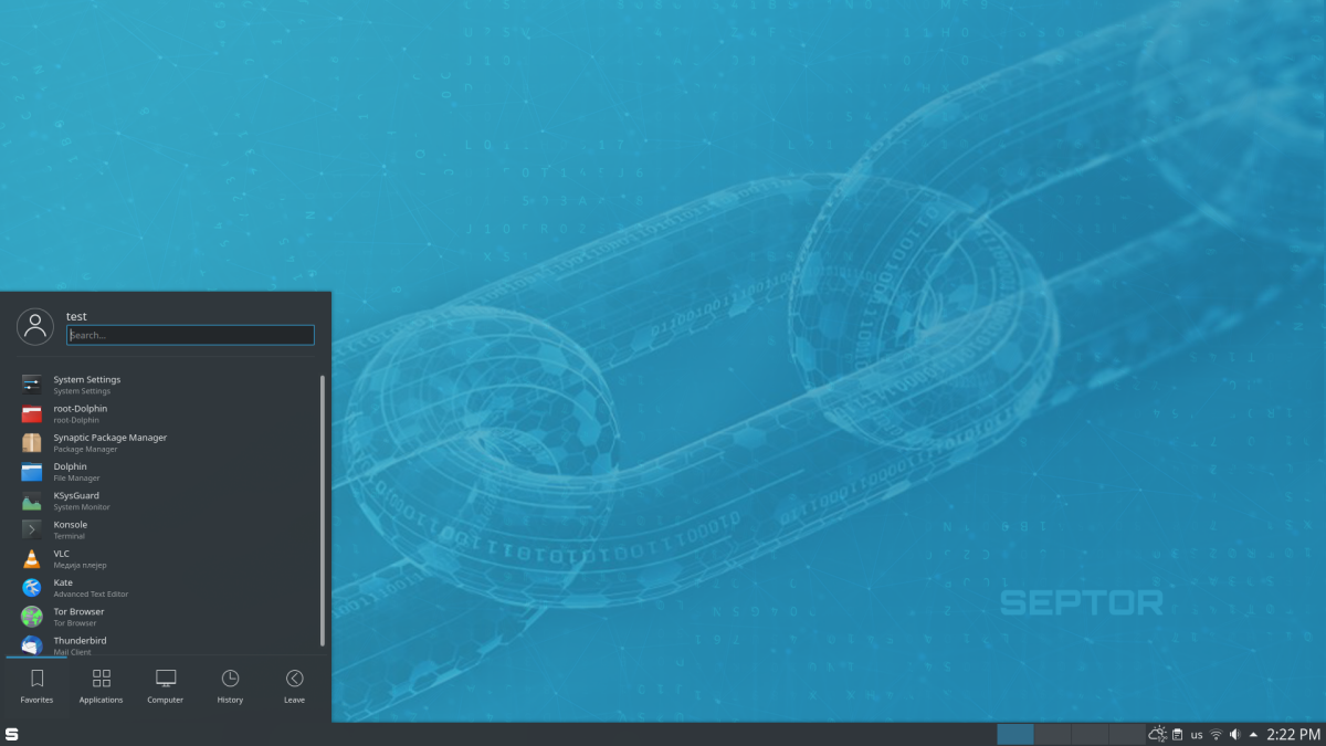 Septor 2021 64Bit ISO screenshot 1