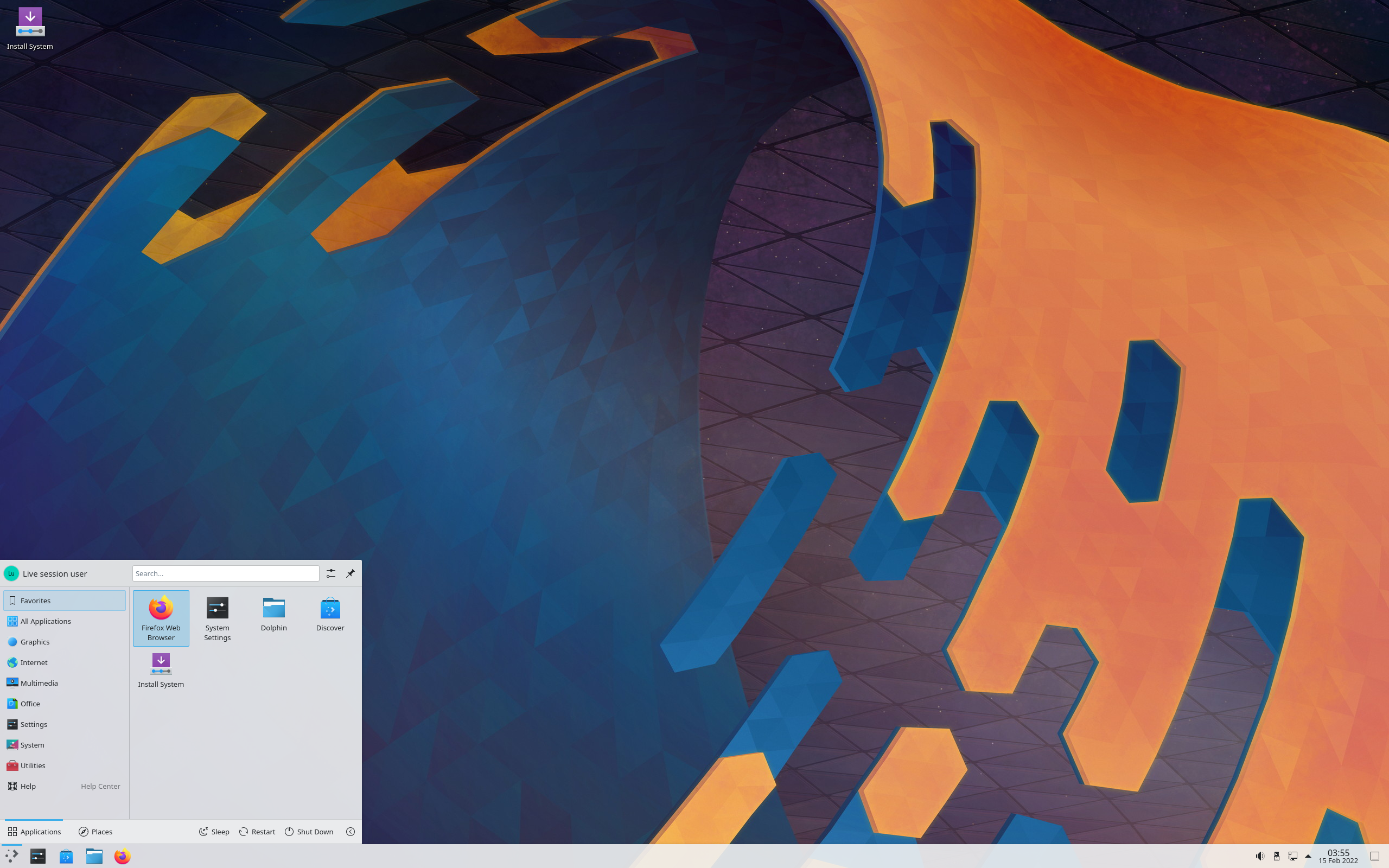 neon-user-20220505-0947.iso screenshot 1