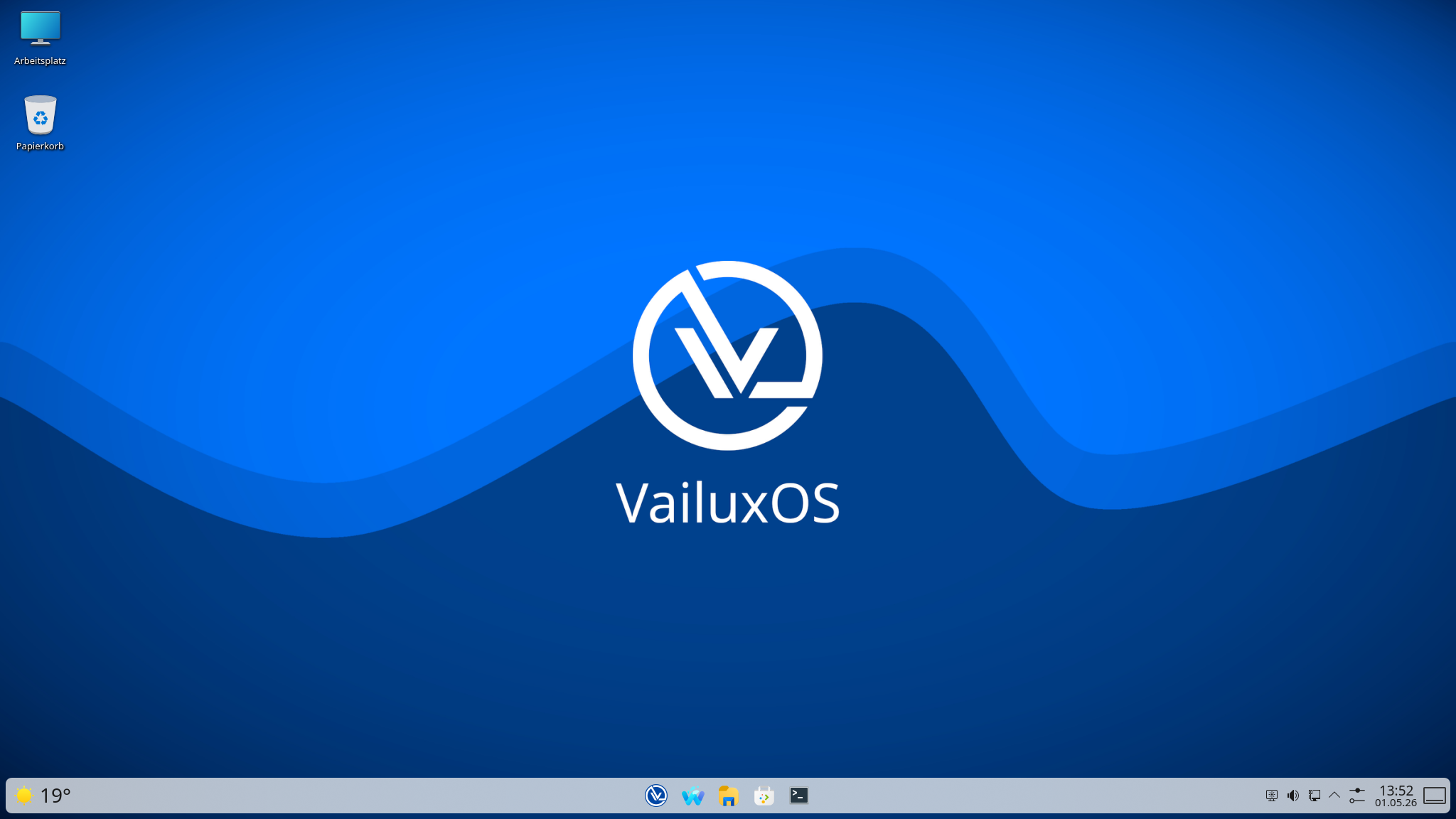 VailuxOS-1.6.0.7-desktop-stable-amd64.iso screenshot 1
