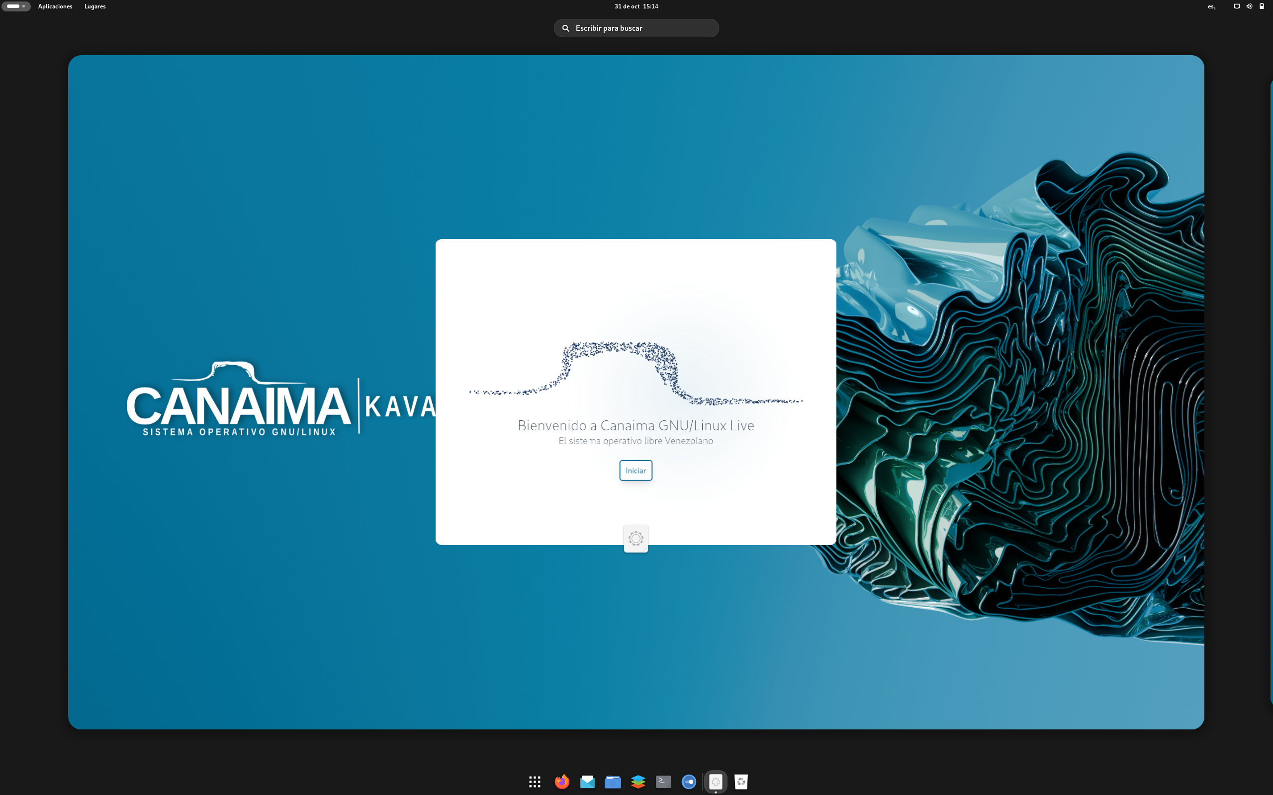 canaima-8.4-gaming_amd64.iso screenshot 1
