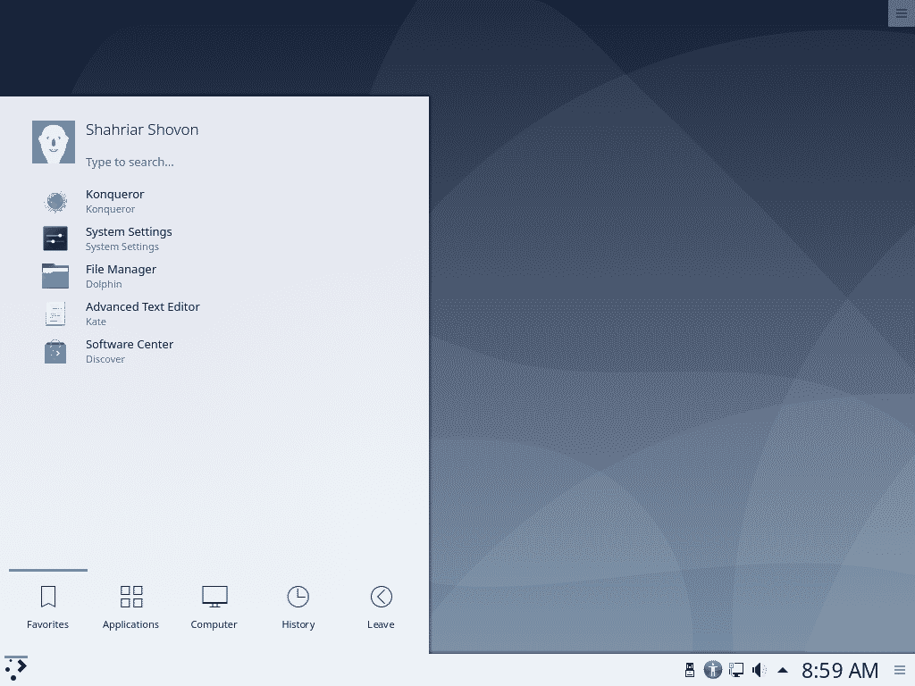 debian-live-12.6.0-amd64-kde.iso screenshot 1