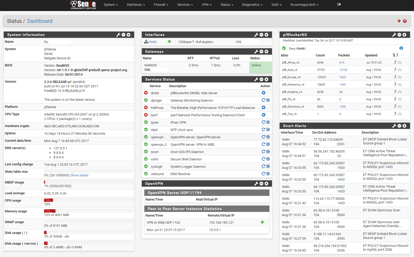 pfSense-CE-2.4.4-RELEASE-p3-amd64.iso.gz screenshot 1