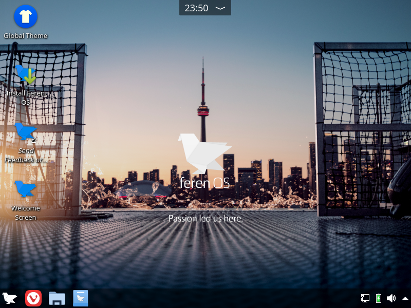 Feren OS x64.iso 20191225 screenshot 1