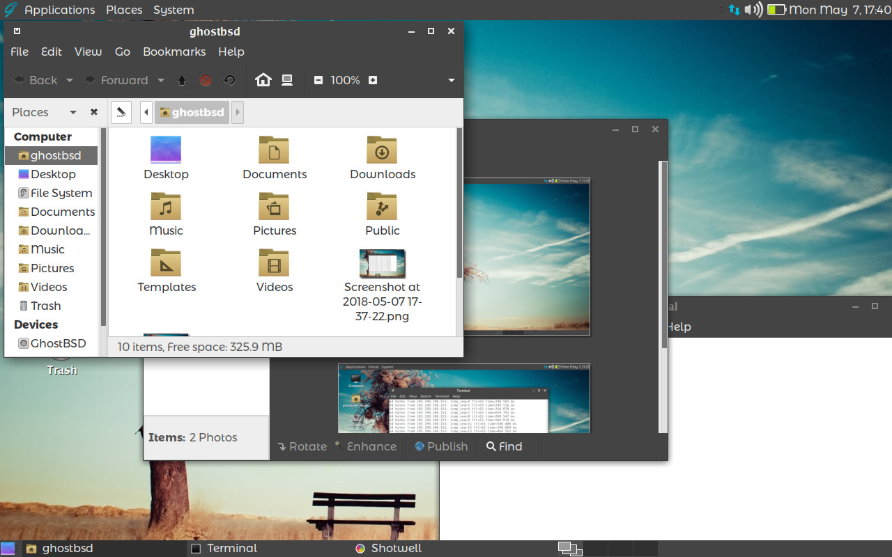 GhostBSD 11.1 MATE (amd64) ISO screenshot 3