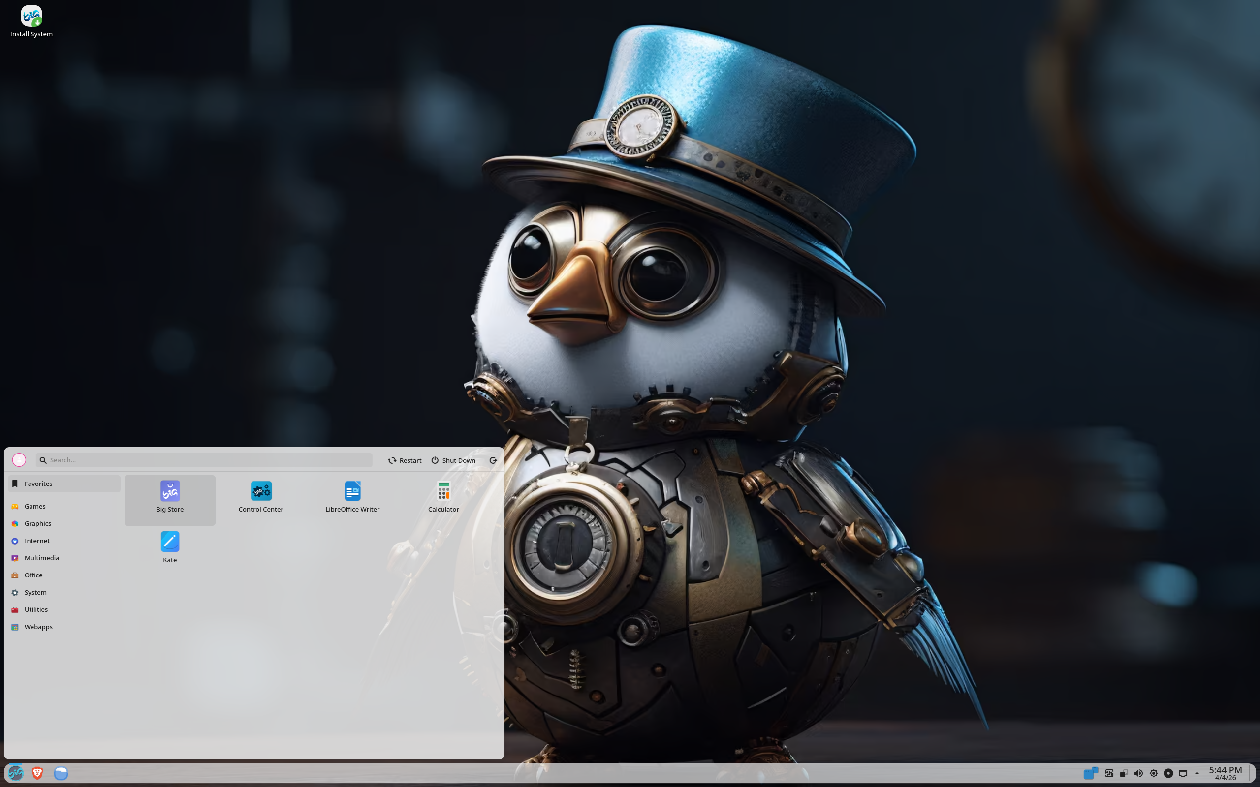 biglinux_2026-08-01_k618.iso screenshot 1