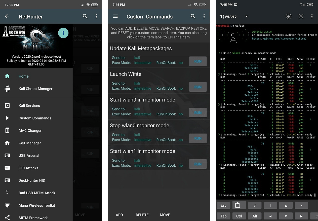 kali-nethunter-2025.2-a7xelte-los-eleven-minimal-zip screenshot 1