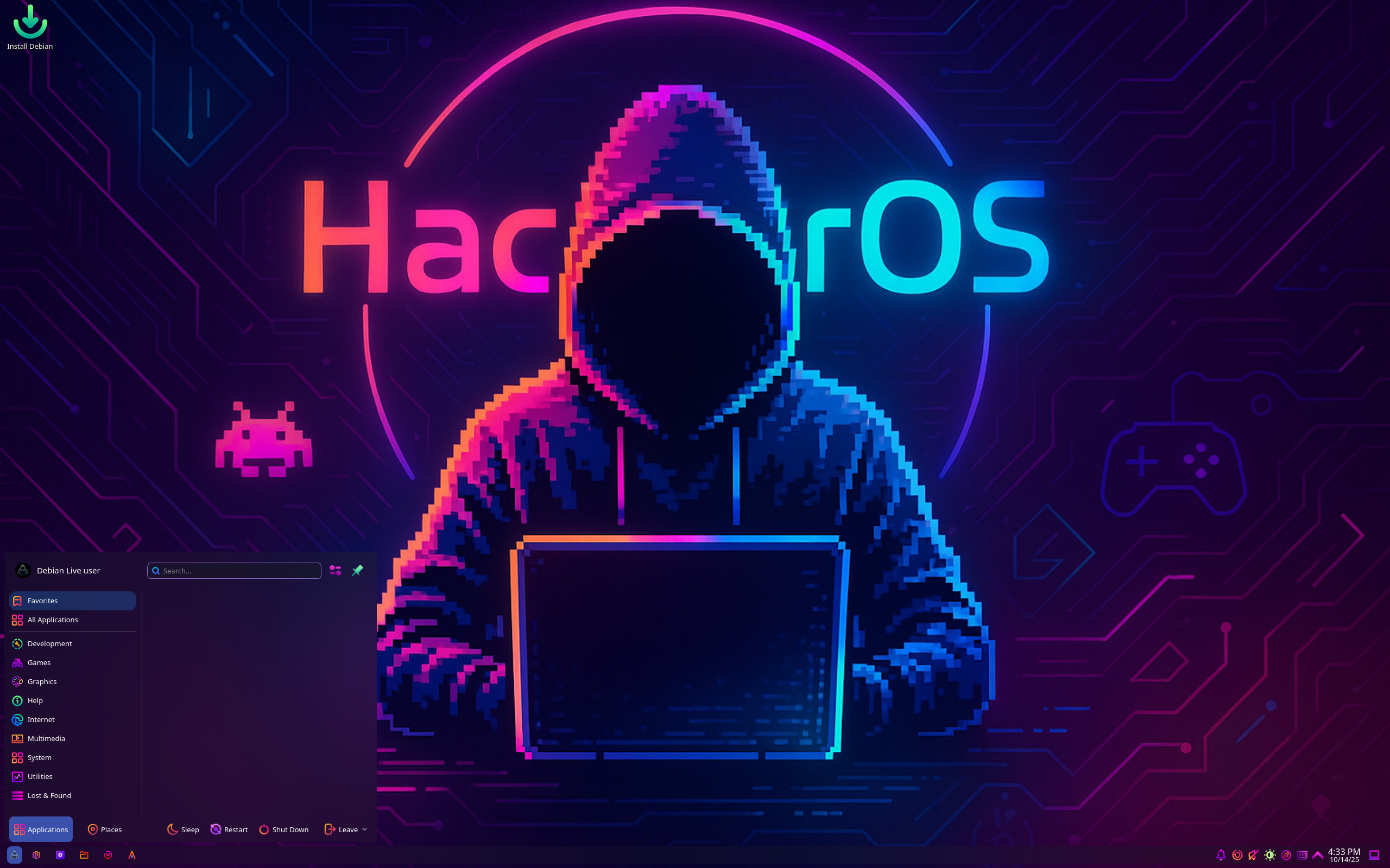 HackerOS-V4.2-Cybersecurity.iso screenshot 1