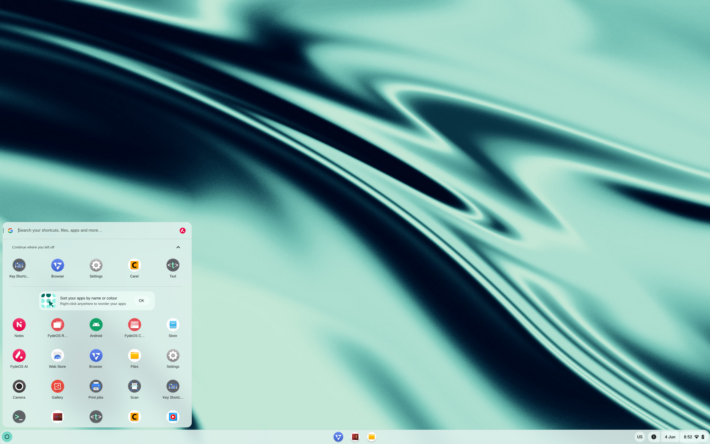 FydeOS_for_PC_apu_v21.0-io-stable.bin.zip screenshot 1