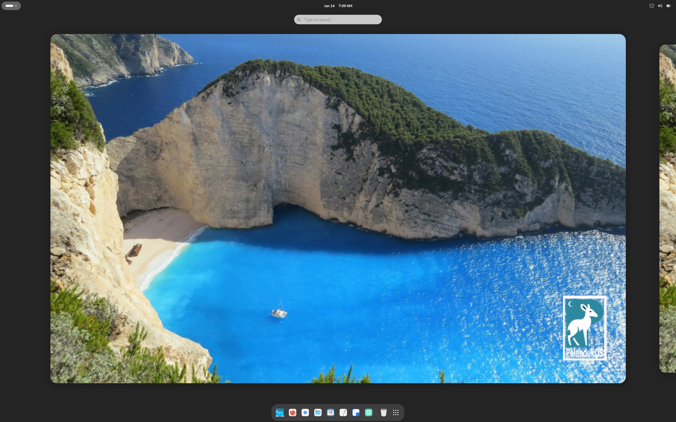 pelandukosv2-amd64-gnome-2026.03.03.iso screenshot 1