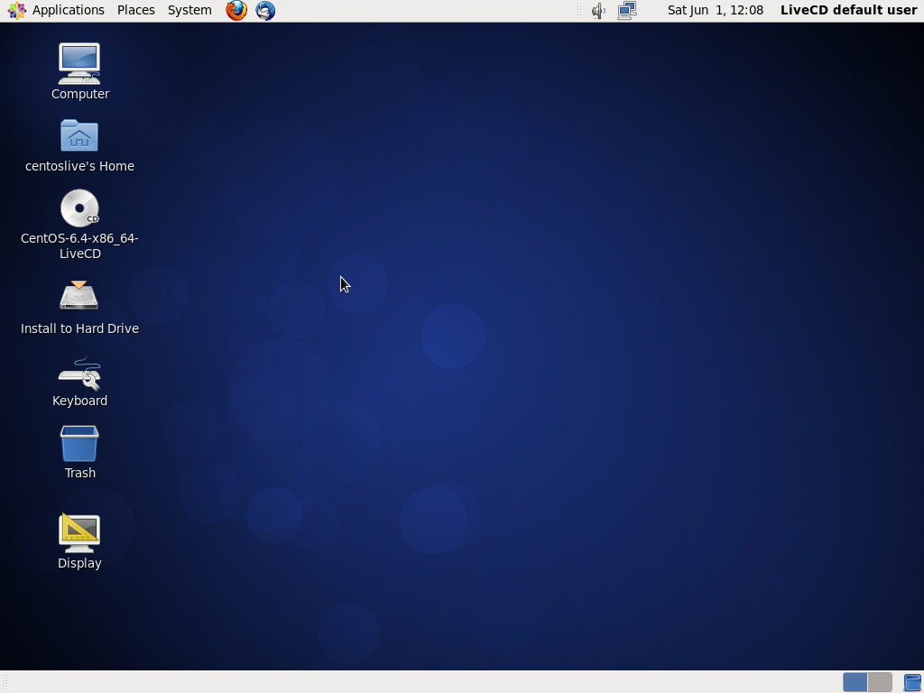 CentOS-6.4-x86_64-LiveCD screenshot 2
