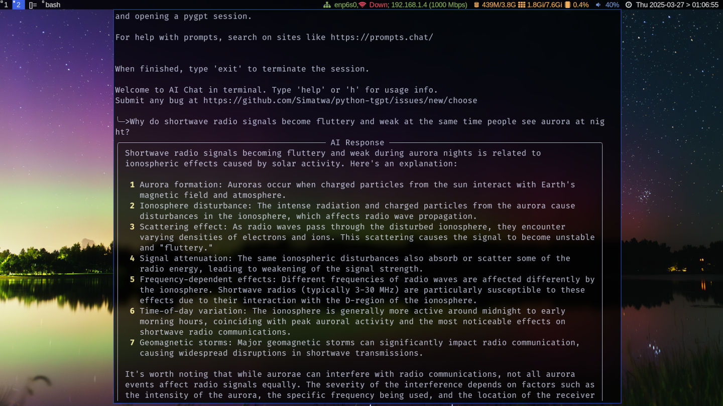 Catbird Linux 3.5 screenshot 2