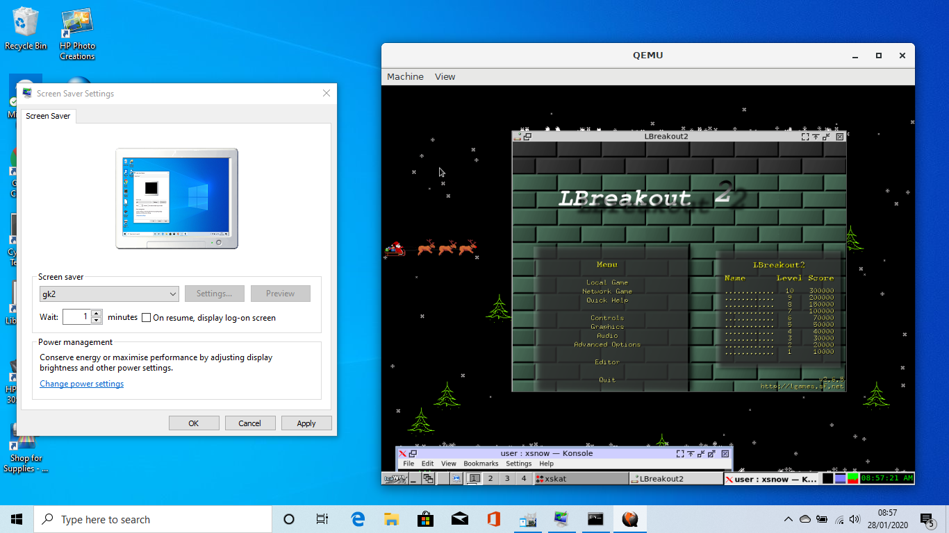 QemuSaverOpen 1.8 and QemuSaverOpenGames 1.5 screenshot 2