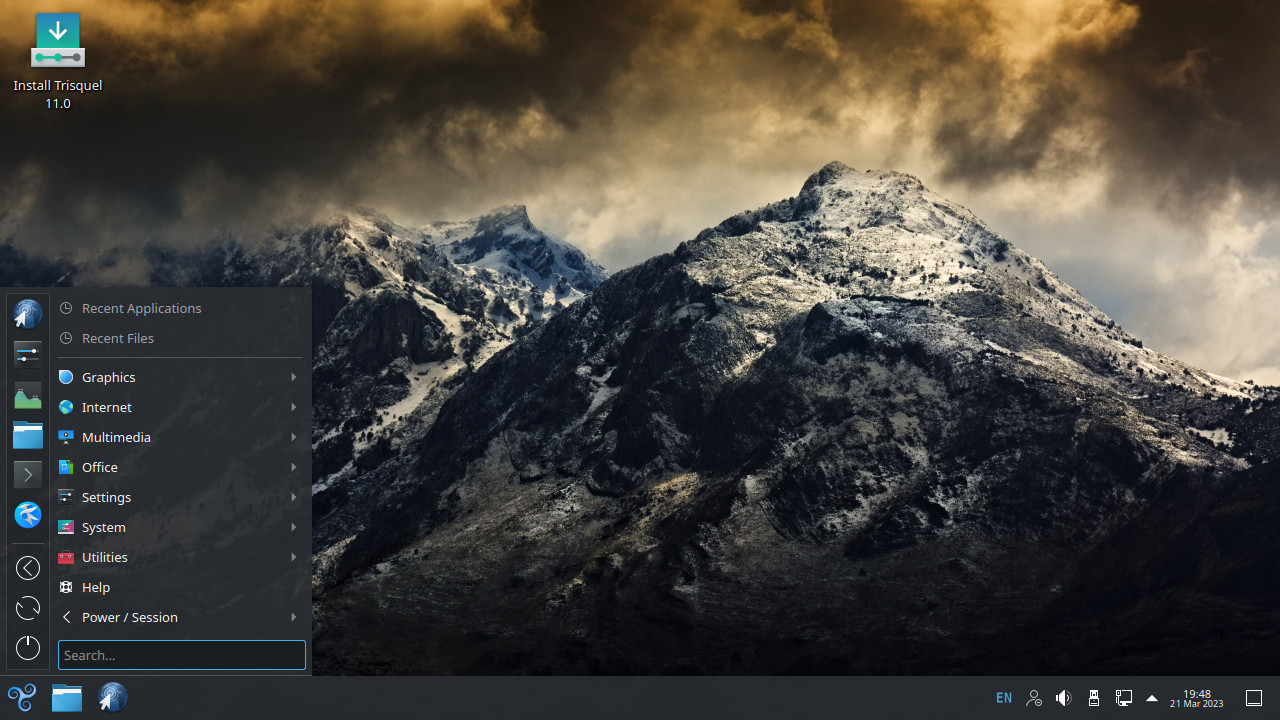 Trisquel 11.0 amd64 ISO screenshot 1