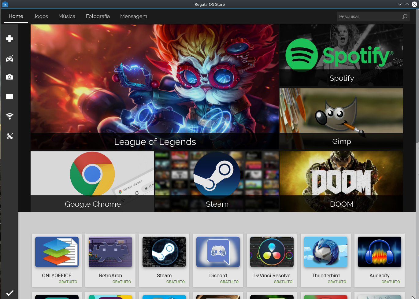 regataOS 19.1.48 Nvidia screenshot 3