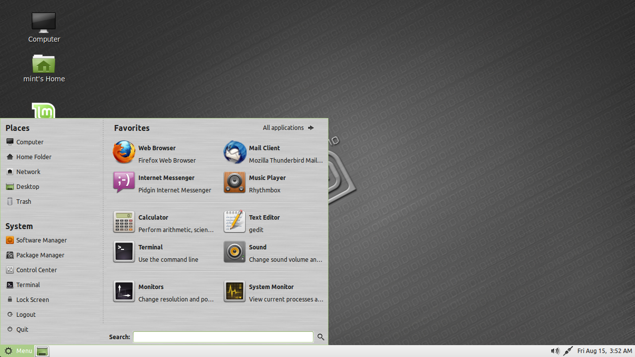 linuxmint-debian-201012-gnome-dvd-amd64.iso screenshot 1
