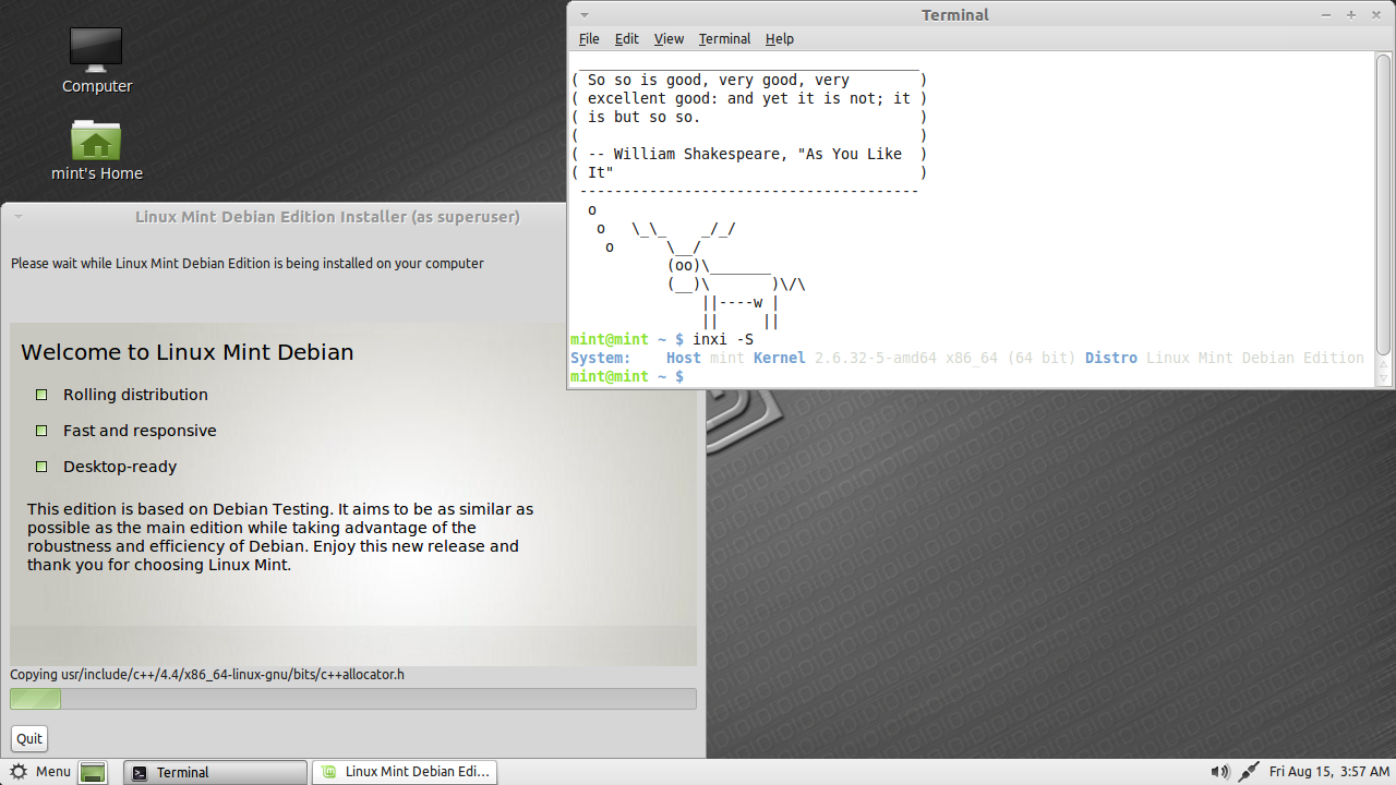 linuxmint-debian-201012-gnome-dvd-amd64.iso screenshot 3