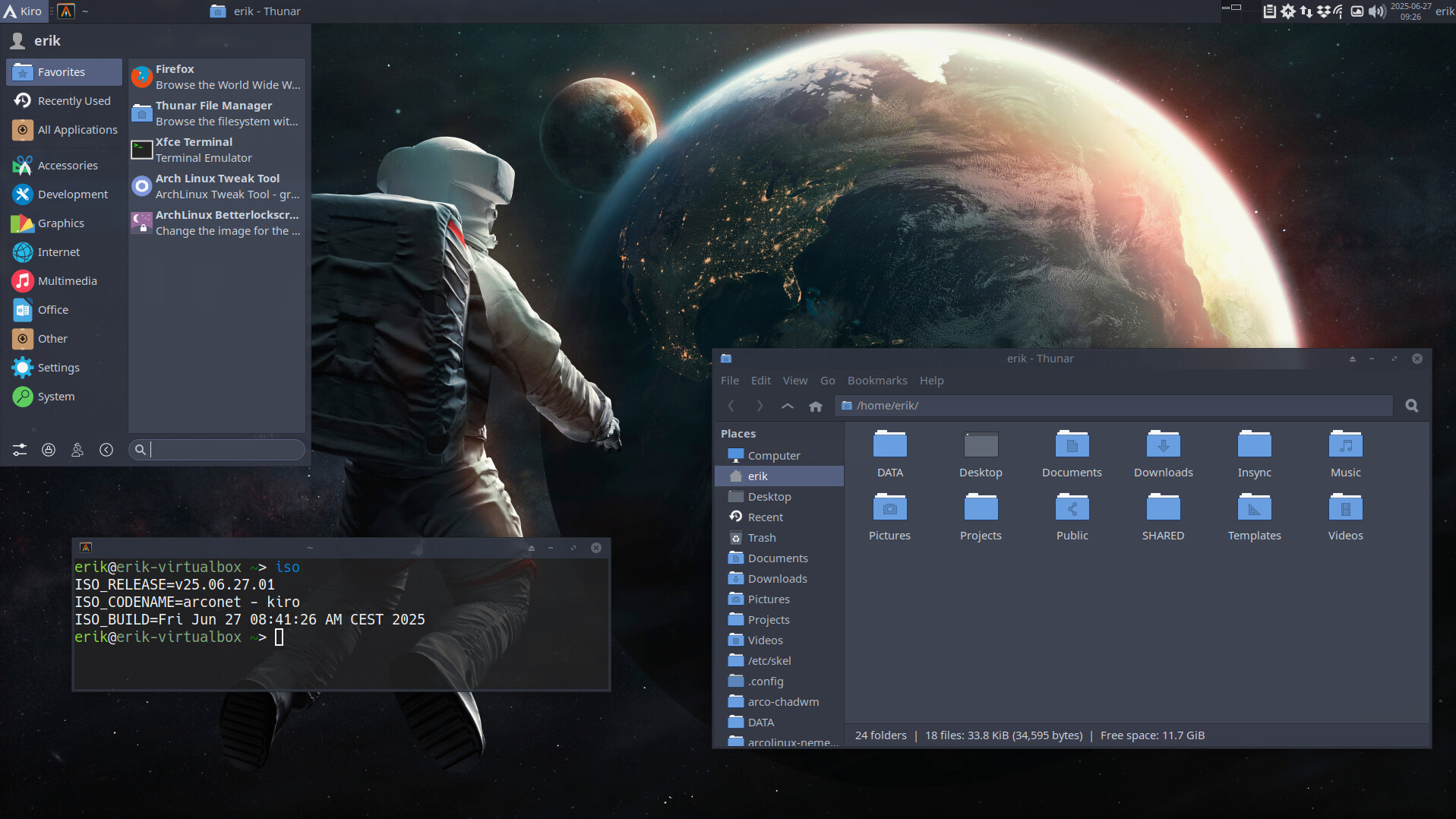 kiro-v25.10.01.01-x86_64.iso screenshot 1