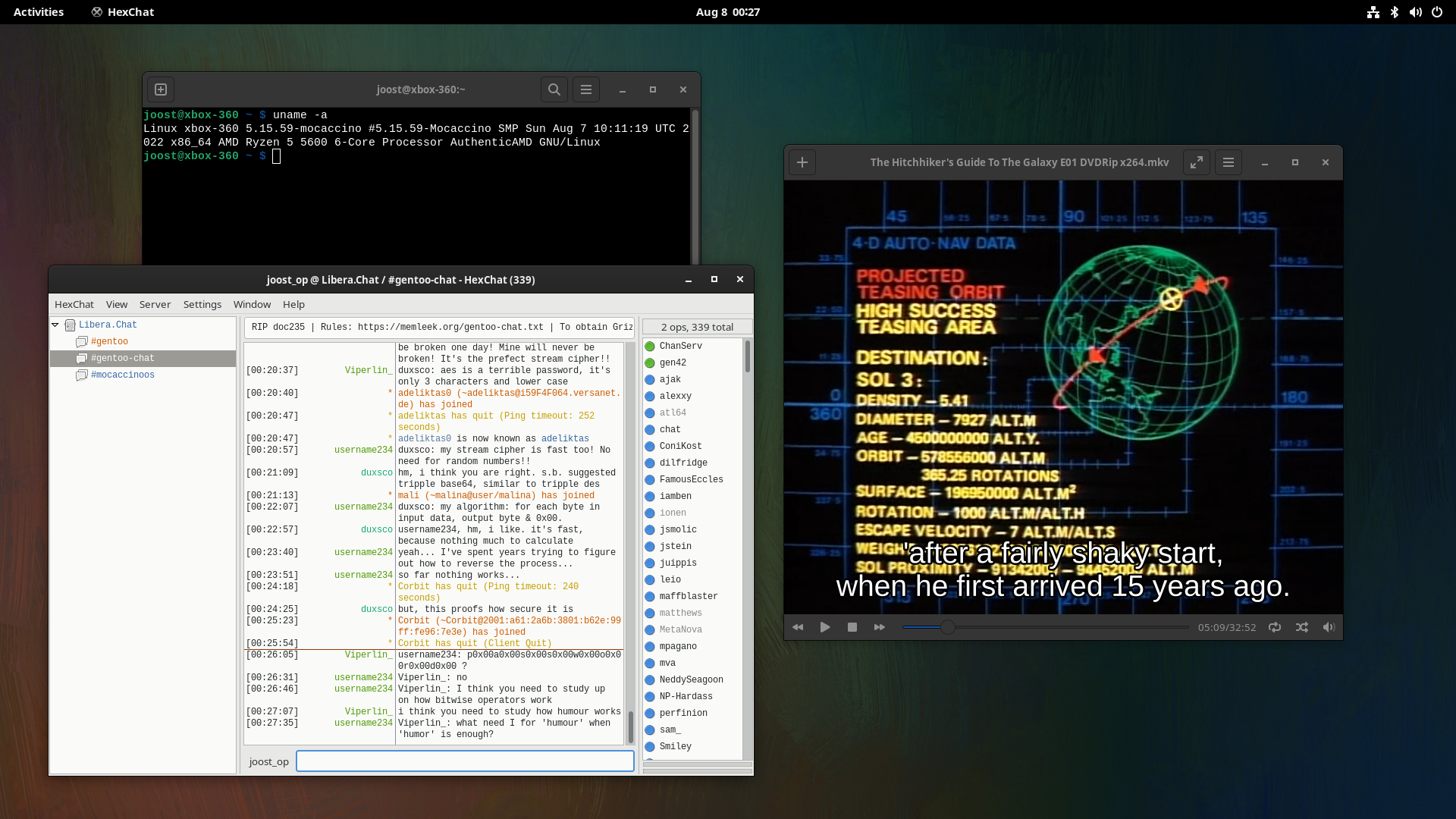 MocaccinoOS-GNOME-0.20220728 screenshot 2