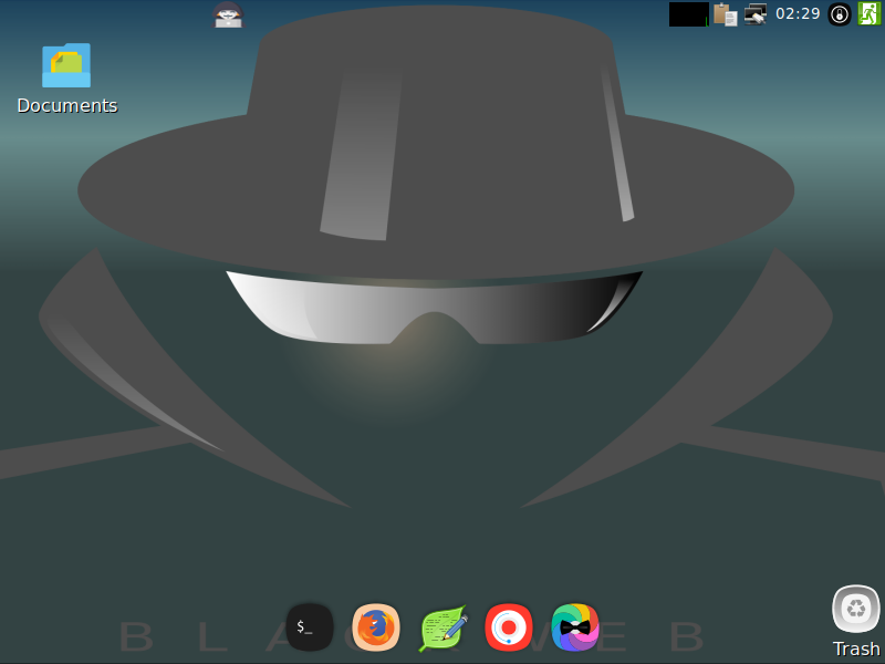 BlackWeb-1.3-amd64.iso screenshot 1