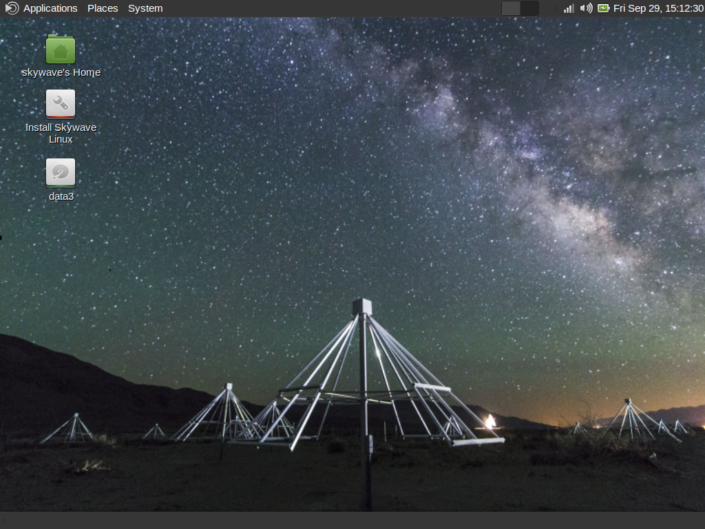 Skywave Linux 3.1.1 screenshot 1