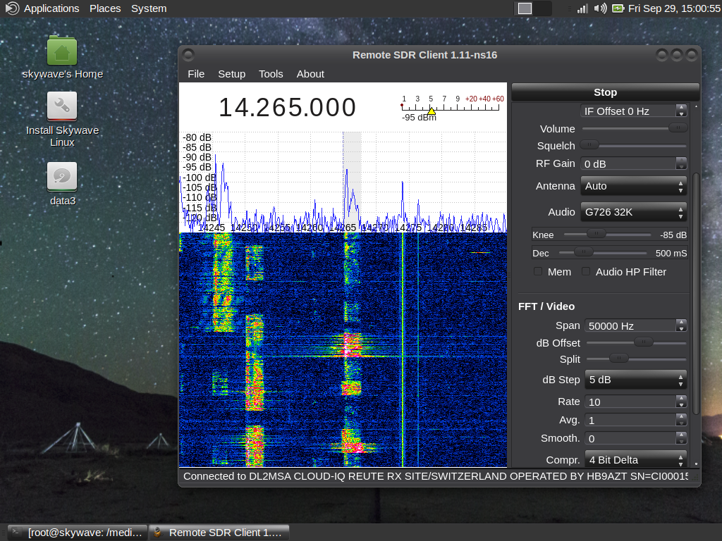 Skywave Linux 3.1.1 screenshot 2