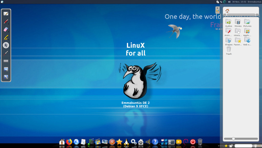 Emmabuntus DE2 1.06 X86 64 screenshot 1
