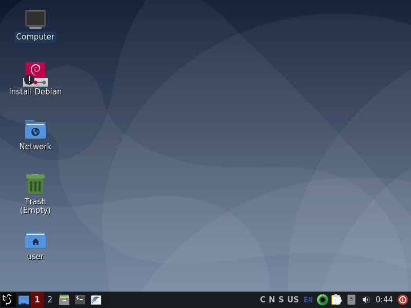 debian-live-10.2.0-amd64-lxqt.iso screenshot 1