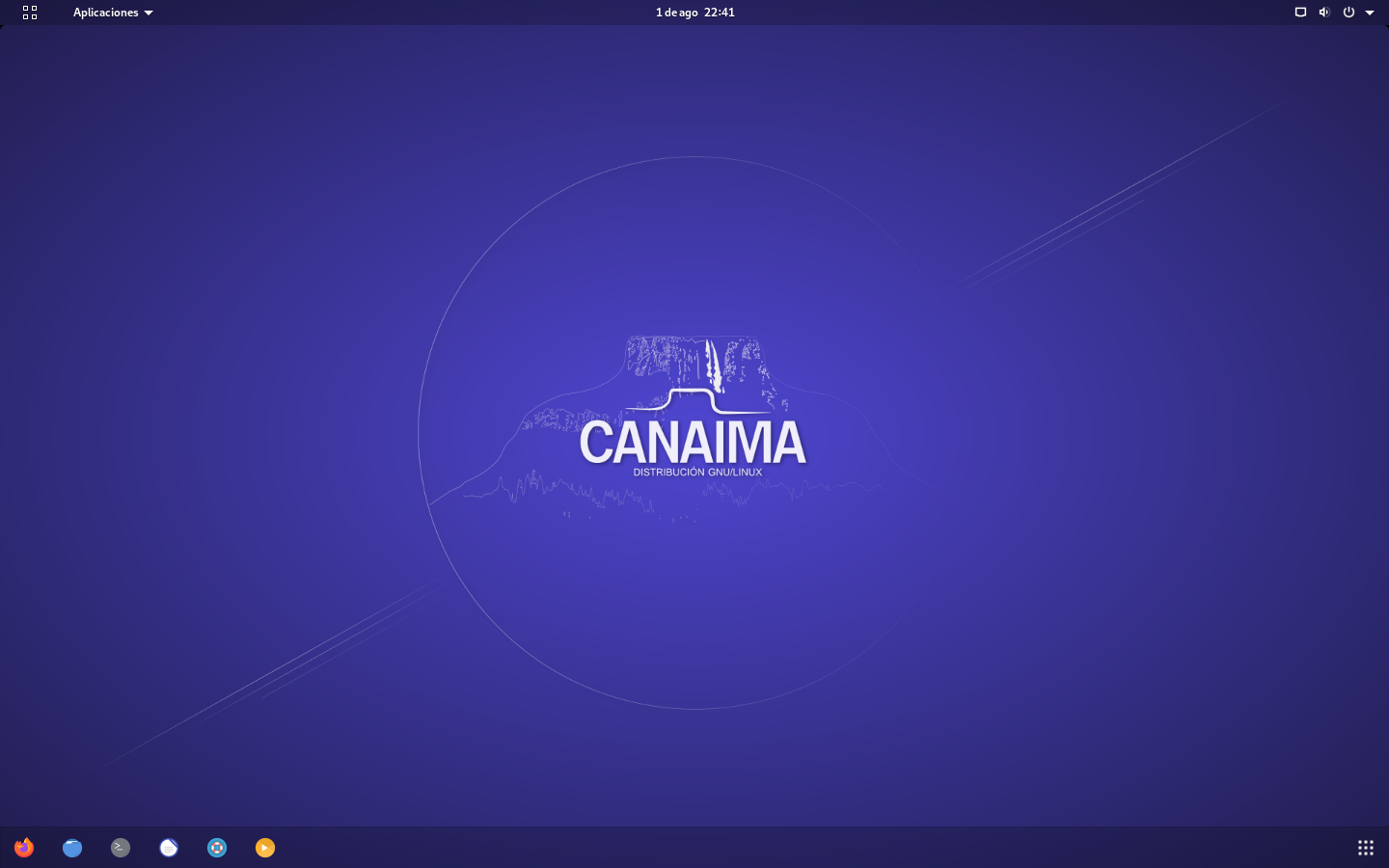 canaima-8.0-lxde_i386.iso screenshot 1