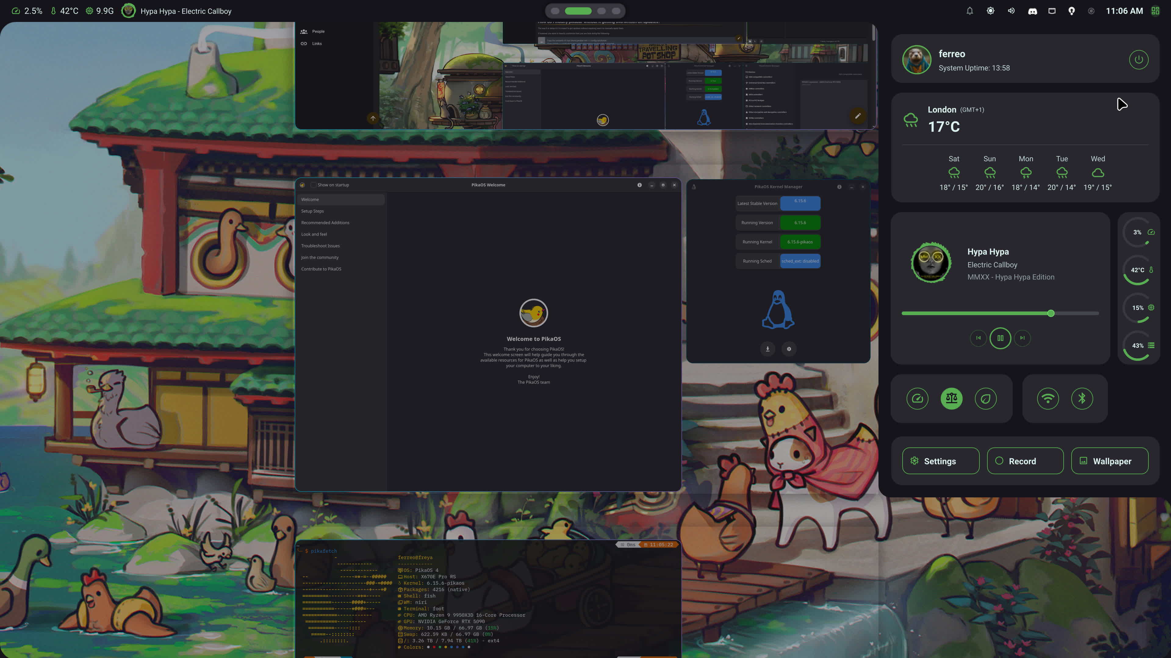 PikaOS-Nest-Niri-4.0-amd64-v3-25.11.01-1.iso screenshot 2