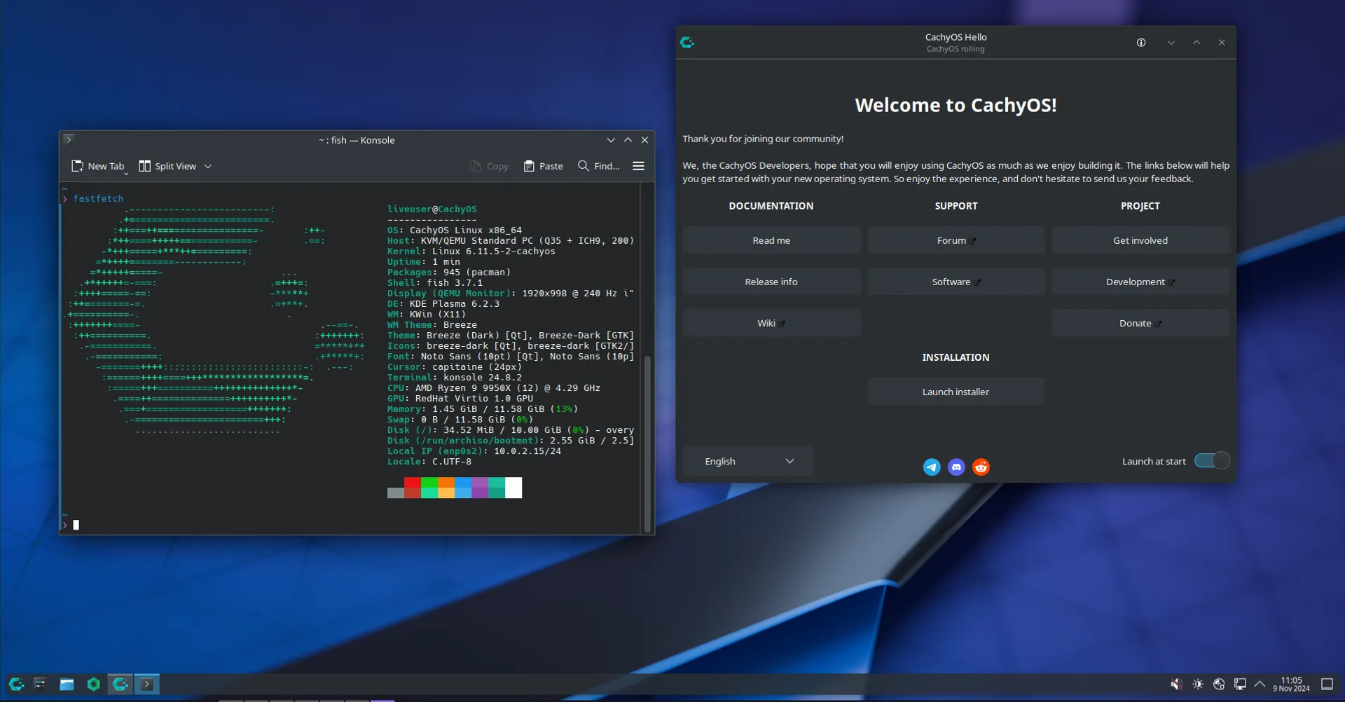 cachyos-desktop-linux-250713.iso screenshot 1