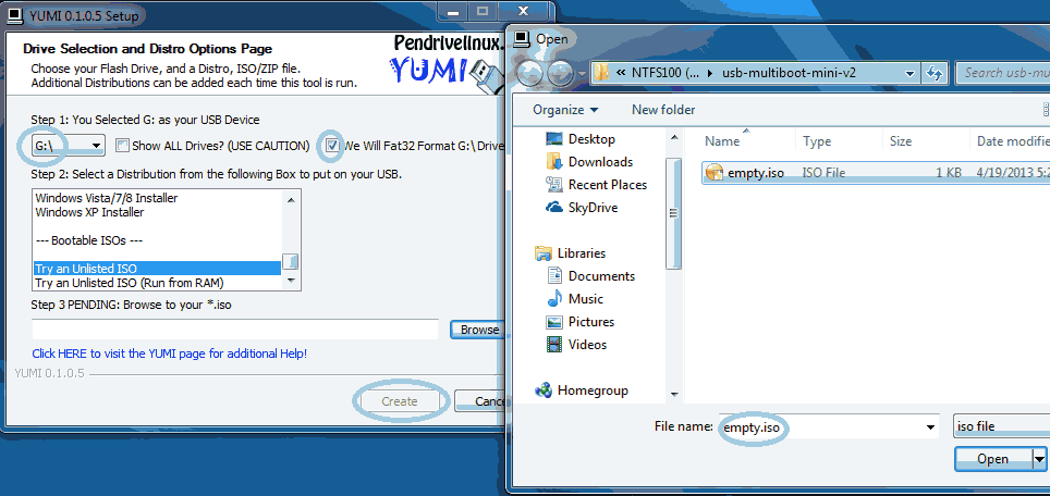 USB Multiboot MINI V2 770MB Linux Plus Gooplusplus 2013 screenshot 2