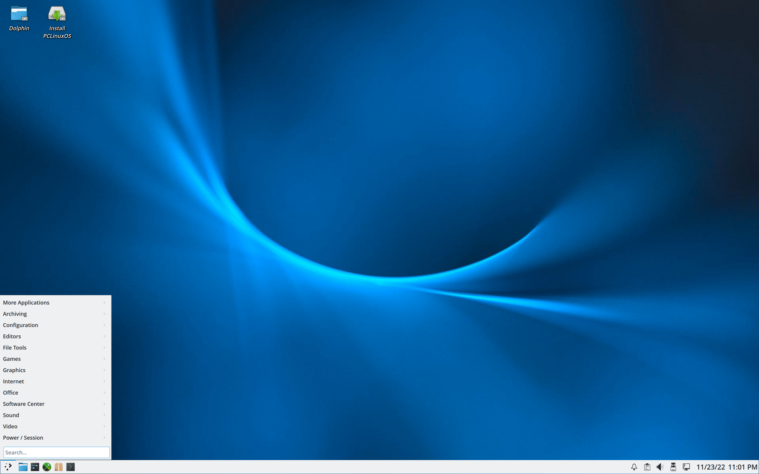 pclinuxos64-kde-2022.12.iso screenshot 1