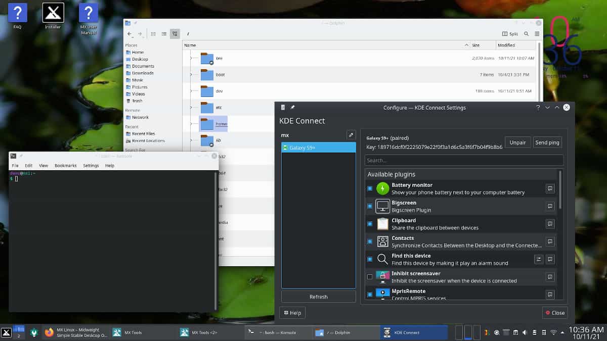 MX-21_KDE_x64.iso screenshot 3