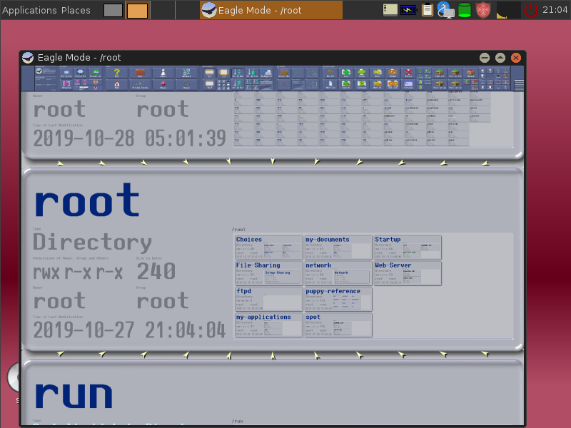 eaglemode-0.94.2-livecd.iso screenshot 1